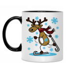 Кружка двухцветная