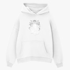 Толстовка худи оверсайз