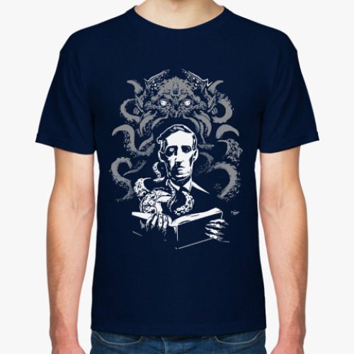 Футболка с принтом Лавкрафт