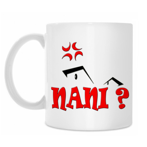 Кружка с принтом NANI?