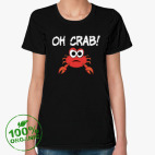 Женская футболка органик