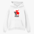 Толстовка худи оверсайз