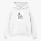 Толстовка худи оверсайз