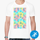 Мужская спортивная футболка