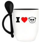 Кружка с ложкой