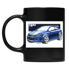 Кружка цветная UV-DTF