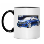 Кружка двухцветная