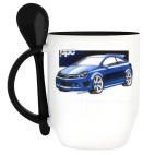 Кружка с ложкой