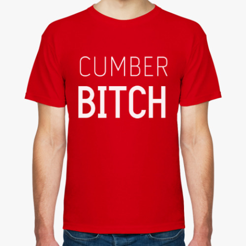 Футболка с принтом CUMBERBATCH шерлок