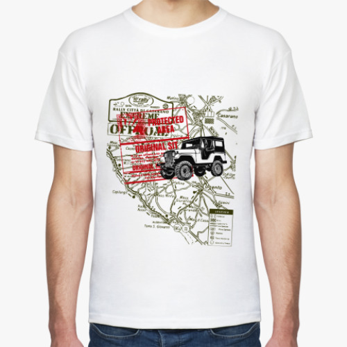 Футболка с принтом Внедорожник