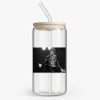 Банка с бамбуковой крышкой