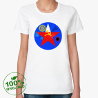 Женская футболка органик