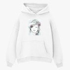 Толстовка худи оверсайз