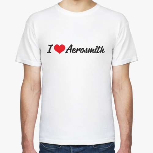 Футболка I love Aerosmith
