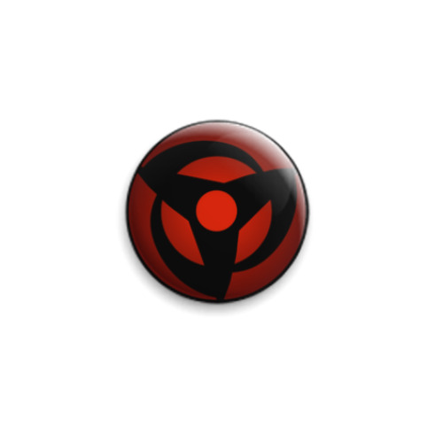 Значок 25мм с принтом Шаринган