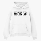 Толстовка худи оверсайз