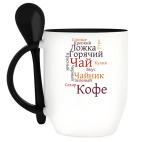 Кружка с ложкой