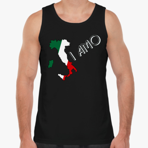 Майка с принтом Я люблю тебя по-итальянски