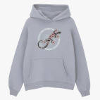 Толстовка худи оверсайз