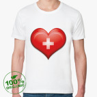 Мужская футболка органик