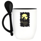 Кружка с ложкой