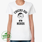 Женская футболка органик