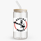 Банка с бамбуковой крышкой