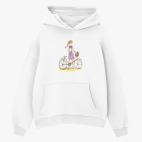 Толстовка худи оверсайз