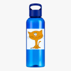 Прозрачная спортивная бутылка