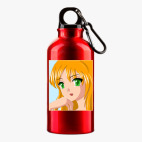 Металлическая бутылка 400 мл UV-DTF