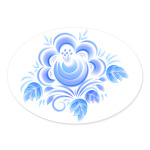 Цветок Гжель