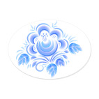 Цветок Гжель