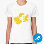 Женская спортивная футболка