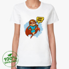 Женская футболка органик