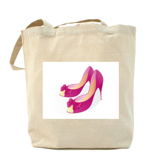 Сумка шоппер Туфельки