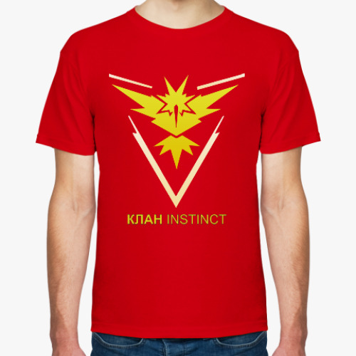 Футболка Pokemon Team Клан INSTINCT