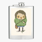 Фляжка стальная