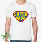 Футболка из органик-хлопка супер папа