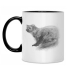 Кружка двухцветная