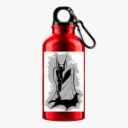 Металлическая бутылка 400 мл UV-DTF