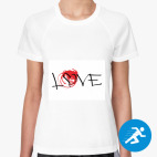 Женская спортивная футболка