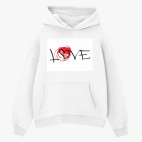 Толстовка худи оверсайз