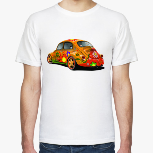 Футболка с принтом Жук