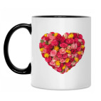 Кружка двухцветная