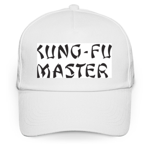 Кепка бейсболка с принтом Kung Fu