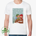 Мужская футболка органик