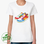 Женская футболка органик