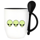 Кружка с ложкой