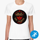 Женская спортивная футболка