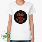 Женская футболка органик